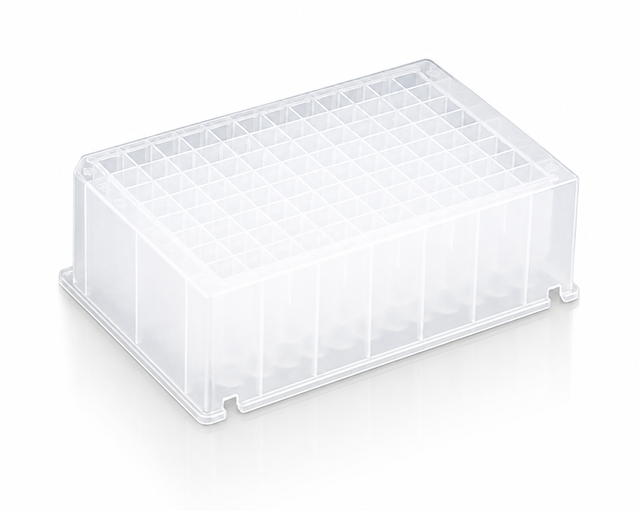 BasePrime 96-Well Deep-Well Plate, 2.2 mL, U-Bottom