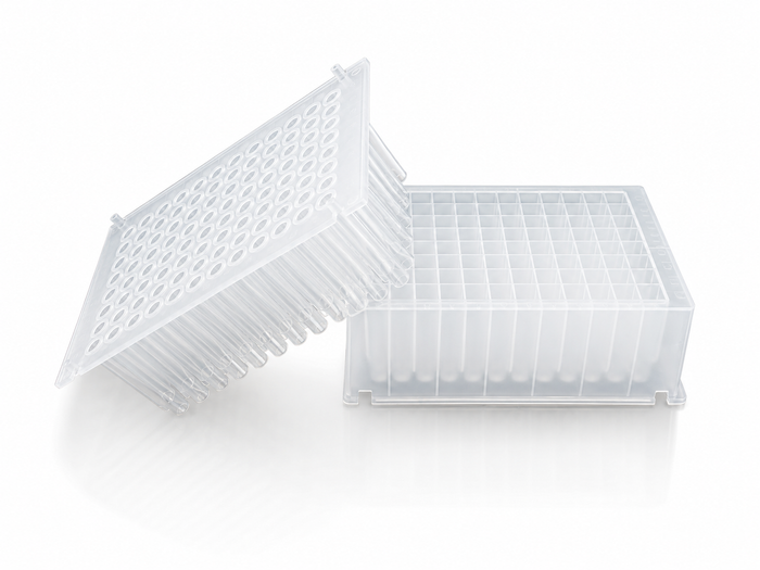 BasePrime 96-Well Deep-Well Plate, 2.2 mL, V-Bottom