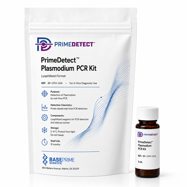 PrimeDetect™ Plasmodium PCR Kit — Lyophilized Format