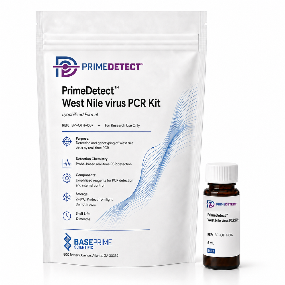 PrimeDetect™ West Nile virus PCR Kit — Lyophilized Format