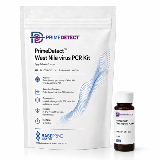 PrimeDetect™ West Nile virus PCR Kit — Lyophilized Format