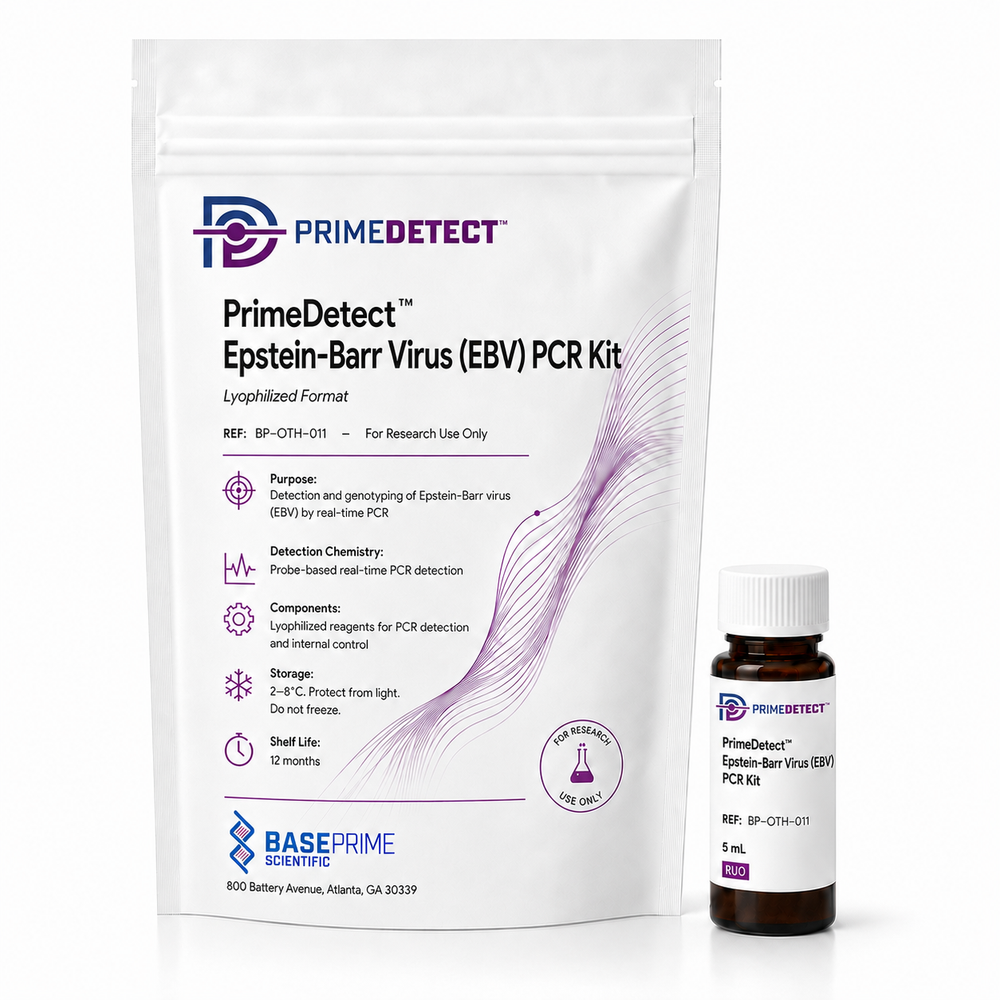 PrimeDetect™ Epstein-Barr Virus (EBV) PCR Kit — Lyophilized Format
