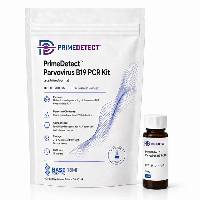 PrimeDetect™ Parvovirus B19 PCR Kit — Lyophilized Format