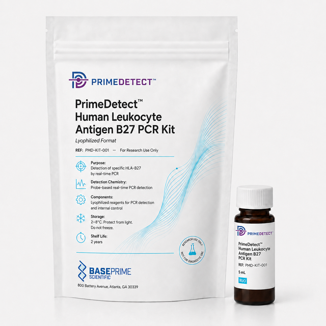 PrimeDetect™ Human Leukocyte Antigen B27 PCR Kit — Lyophilized Format