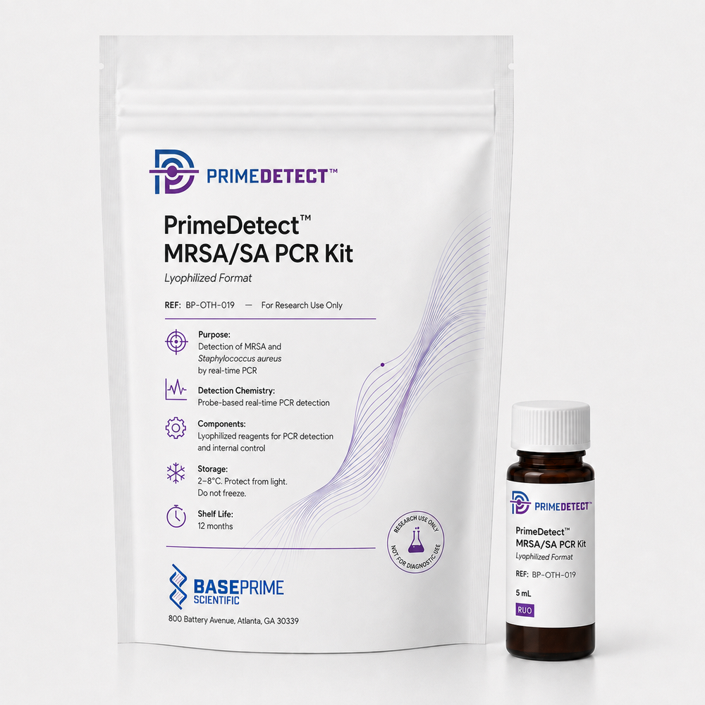 PrimeDetect™ MRSA/SA PCR Kit — Lyophilized Format