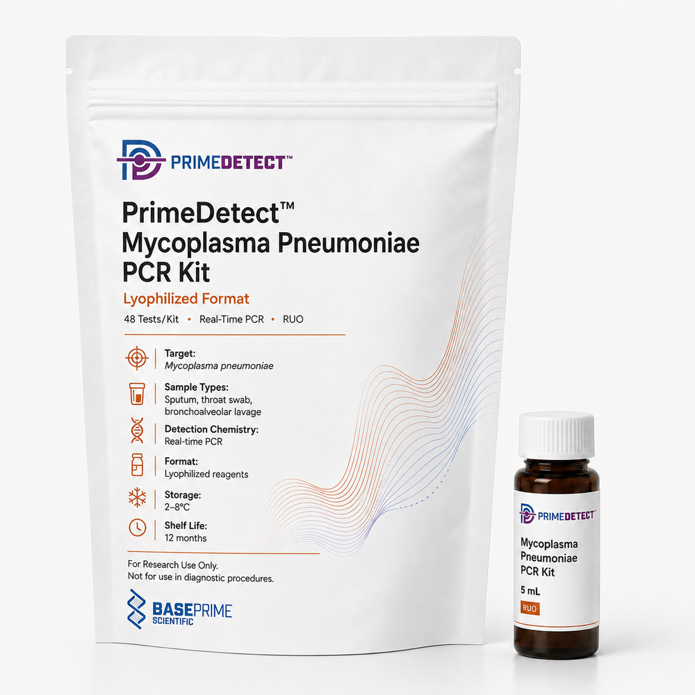PrimeDetect™ Mycoplasma Pneumoniae PCR Kit — Lyophilized Format
