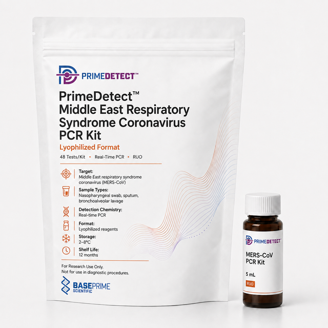 PrimeDetect™ Middle East Respiratory Syndrome Coronavirus PCR Kit — Lyophilized Format