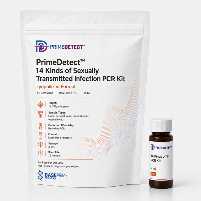 PrimeDetect™ 14 Kinds of Sexually Transmitted Infection PCR Kit — Lyophilized Format