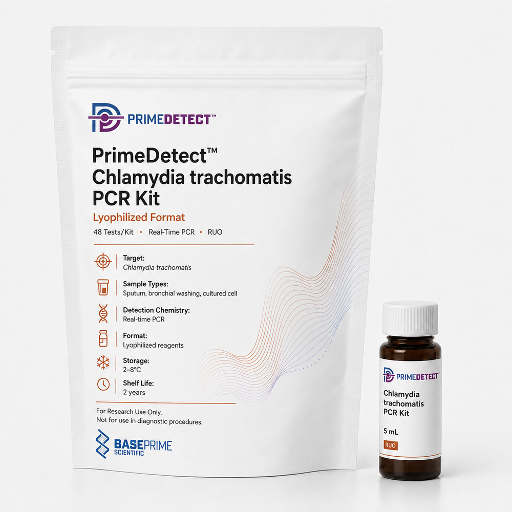 PrimeDetect™ Chlamydia Trachomatis PCR Kit — Lyophilized Format