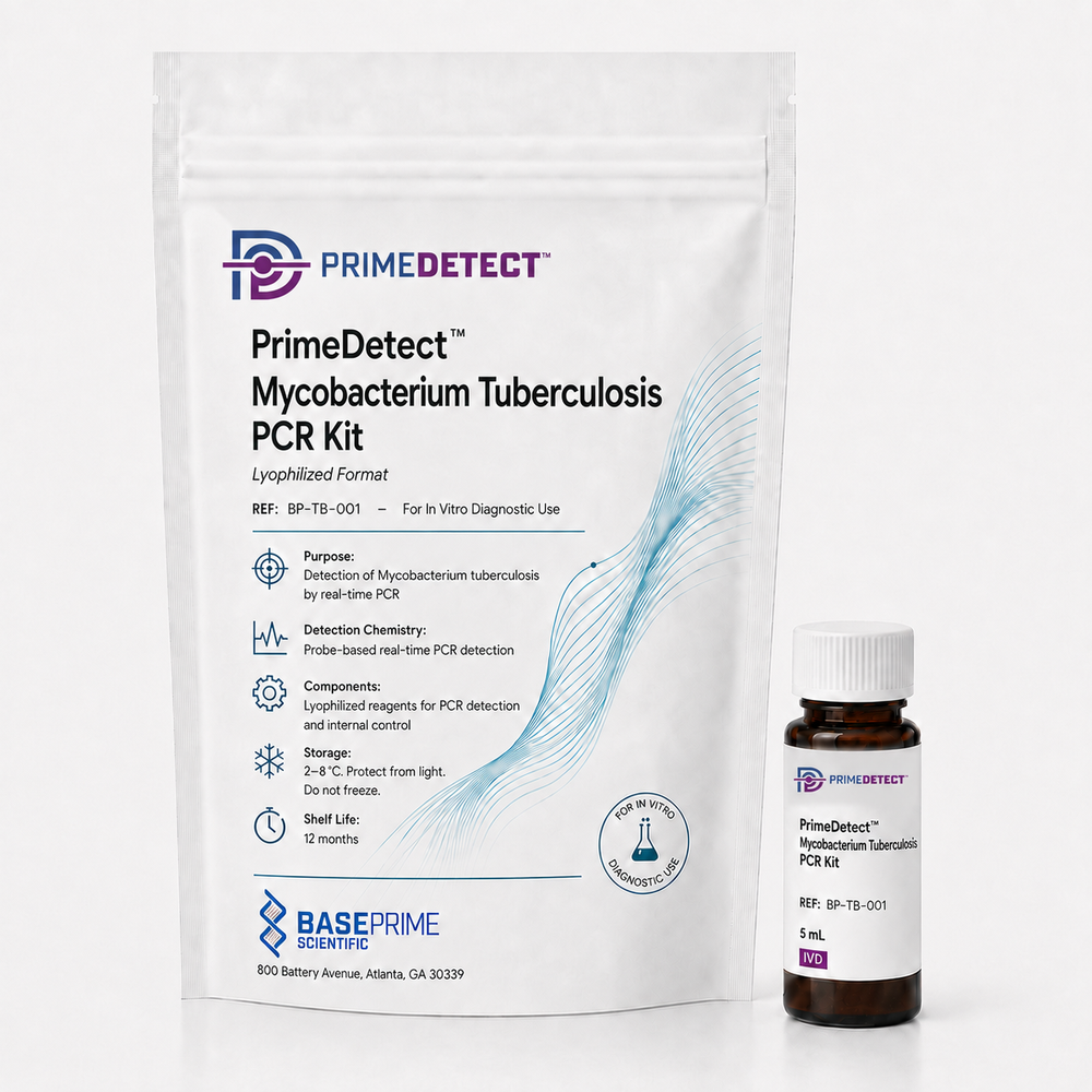 PrimeDetect™ Mycobacterium Tuberculosis PCR Kit — Lyophilized Format