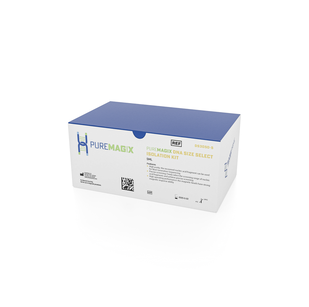 pureMAGiX® DNA Size Select Isolation Kit