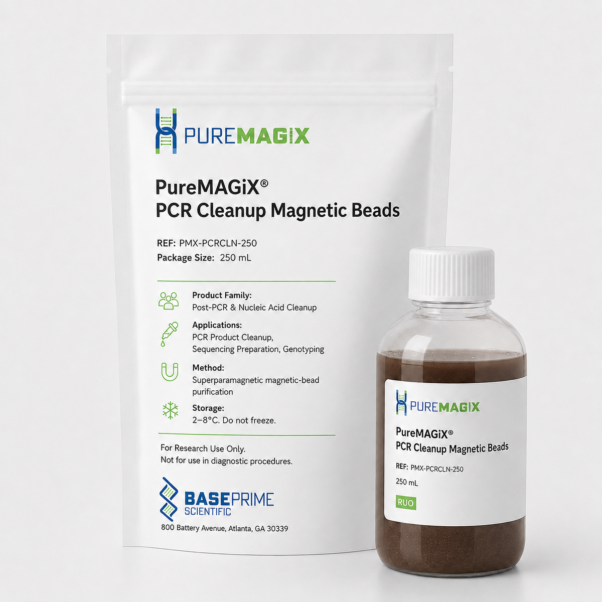 PureMAGiX® PCR Cleanup Magnetic Beads