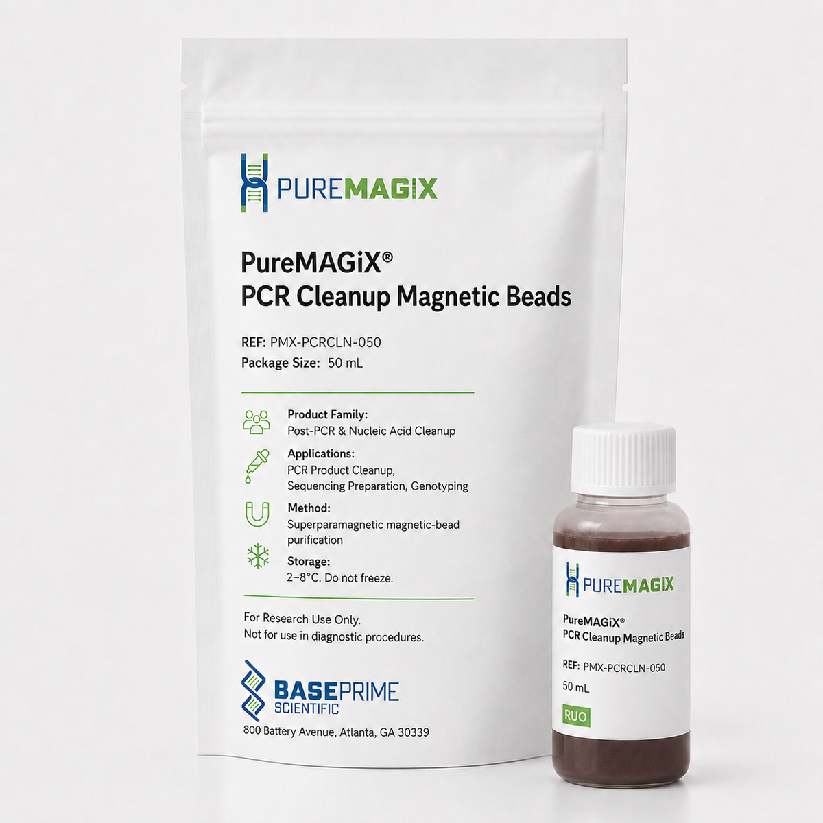 PureMAGiX® PCR Cleanup Magnetic Beads
