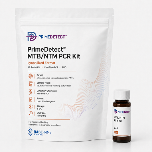 PrimeDetect™ MTB/NTM PCR Kit — Lyophilized Format