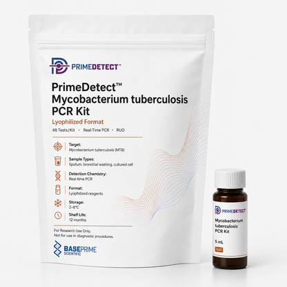PrimeDetect™ Mycobacterium Tuberculosis PCR Kit — Lyophilized Format